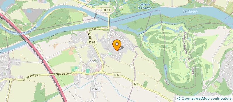 localisation de l'entreprise SYNAPSE  JONS