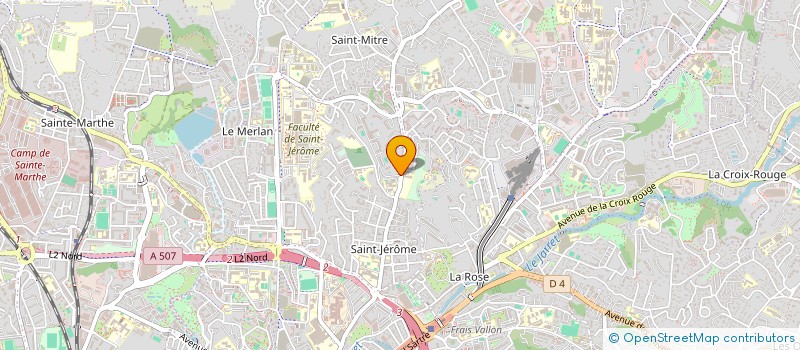 localisation de l'entreprise SYNAPSE-ALU à MARSEILLE