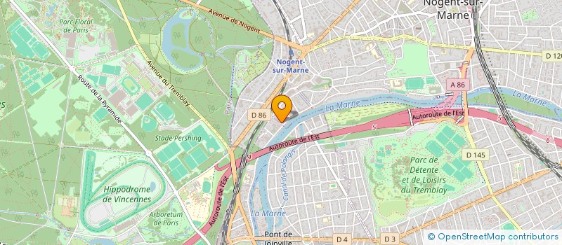 localisation de l'entreprise SYNAPSE BATIMENT  NOGENT-SUR-MARNE