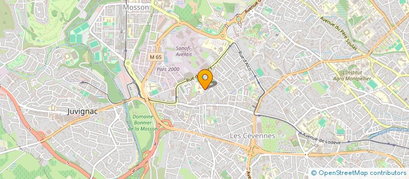 localisation de l'entreprise SYNAPSE CAFE à MONTPELLIER
