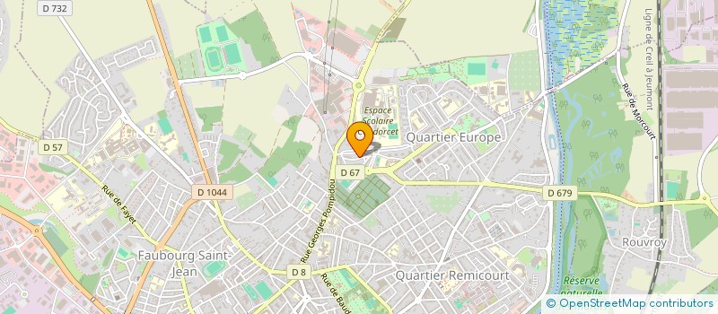 localisation de l'entreprise SYNAPSE CONSEIL à SAINT-QUENTIN