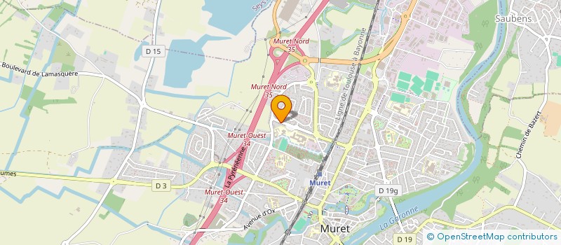 localisation de l'entreprise SYNAPSE DEVELOPPEMENT PERSONNEL à MURET