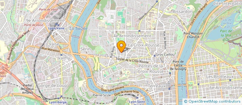 localisation de l'entreprise SYNAPSE FINANCE ET PARTICIPATIONS à LYON 4EME