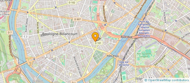 localisation de l'entreprise SYNAPSE INVESTISSEMENTS à BOULOGNE-BILLANCOURT