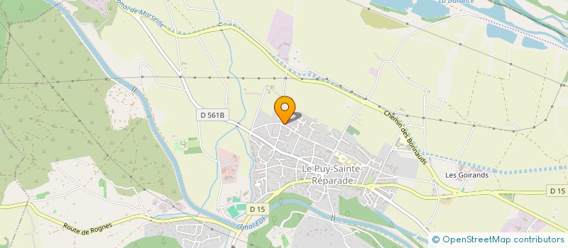 localisation de l'entreprise SYNAPSES ET AME  LE PUY-SAINTE-REPARADE