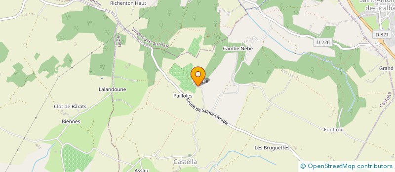 localisation de l'entreprise SYNAPSIS  CASTELLA