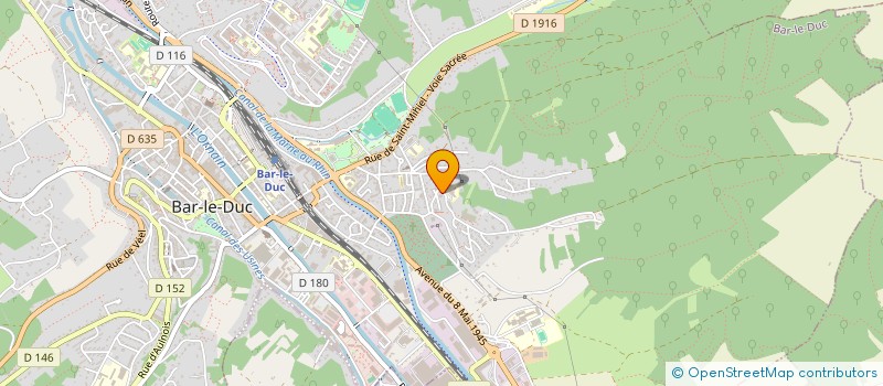 localisation de l'entreprise SYNAPSYS FINANCE à BAR-LE-DUC