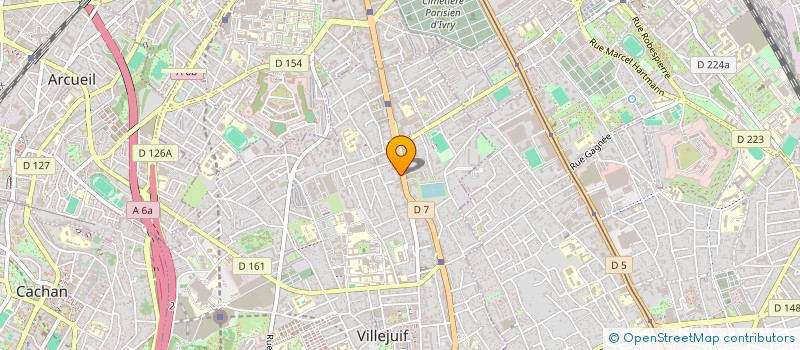 localisation de l'entreprise SYNAPSYSS à VILLEJUIF