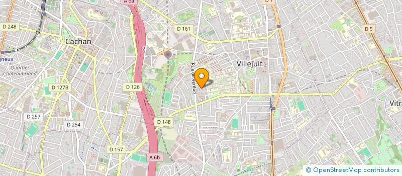 localisation de l'entreprise SYNAPTIC DATA  VILLEJUIF