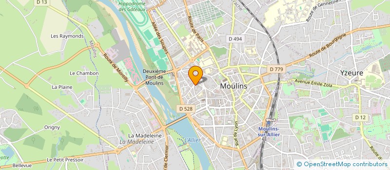 localisation de l'entreprise SYNAPTIC HUB  MOULINS