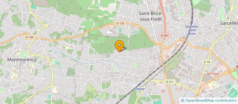 localisation de l'entreprise SYNAPTICO à GROSLAY