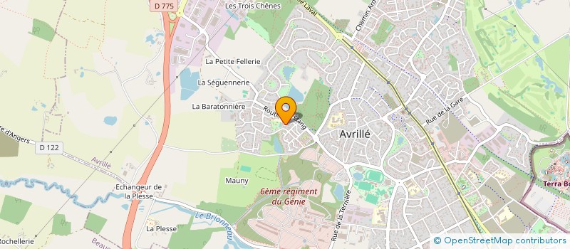 localisation de l'entreprise SYNAPTIQ BALANCE à AVRILLE