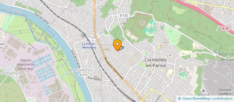 localisation de l'entreprise SYNAPTIWARE  CORMEILLES-EN-PARISIS