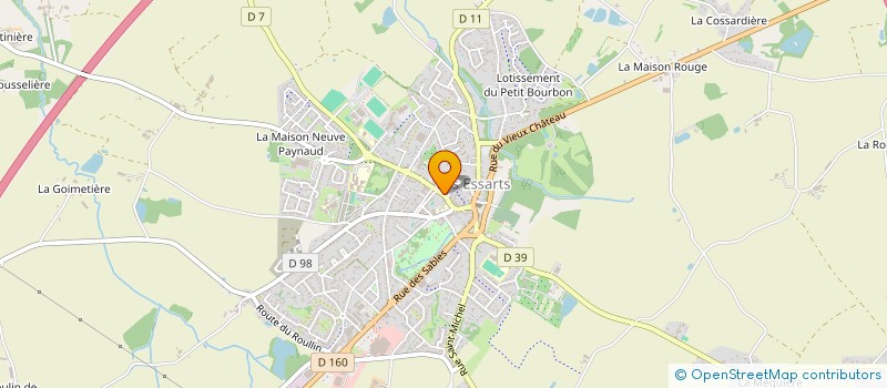 localisation de l'entreprise SYNAPTO  ESSARTS-EN-BOCAGE