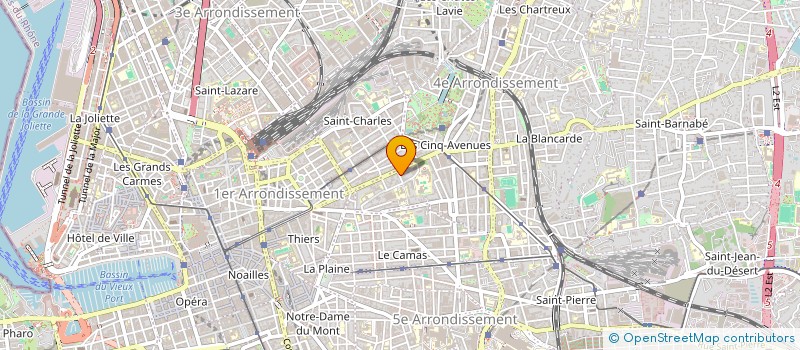 localisation de l'entreprise SYNAPZKULTUR à MARSEILLE