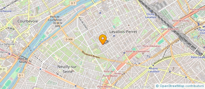 localisation de l'entreprise SYNAROME à LEVALLOIS-PERRET