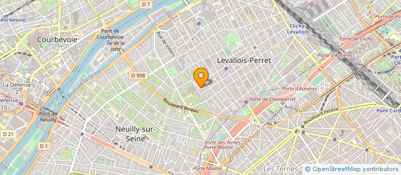 localisation de l'entreprise SYNAROME à LEVALLOIS-PERRET