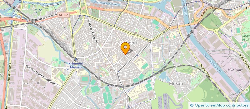 localisation de l'entreprise SYNASPORA  STRASBOURG