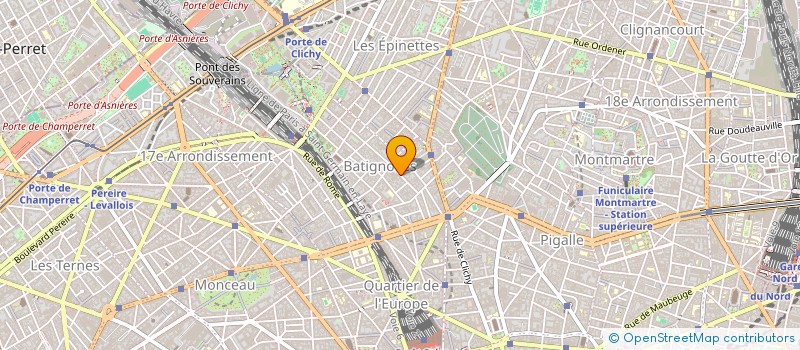 localisation de l'entreprise SYNATEK SARL  PARIS