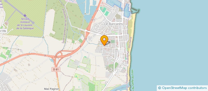 localisation de l'entreprise SYNATPARC  LE BARCARES