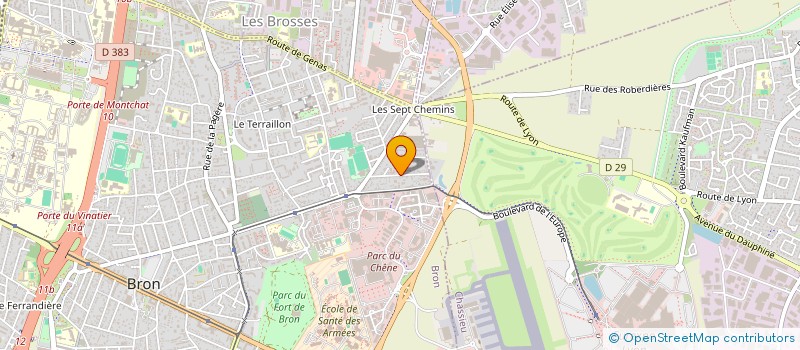 localisation de l'entreprise SYNC COPROPRIETE HABITER ENTRE VOISIN  BRON