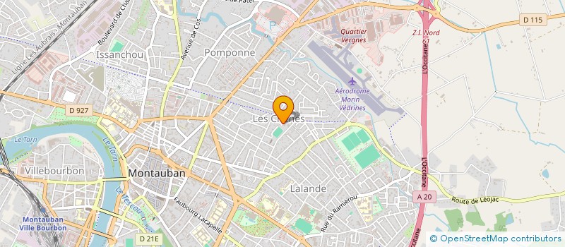 localisation de l'entreprise SYNC COPROPRIETE RES DES MOUSQUETAIRES  MONTAUBAN