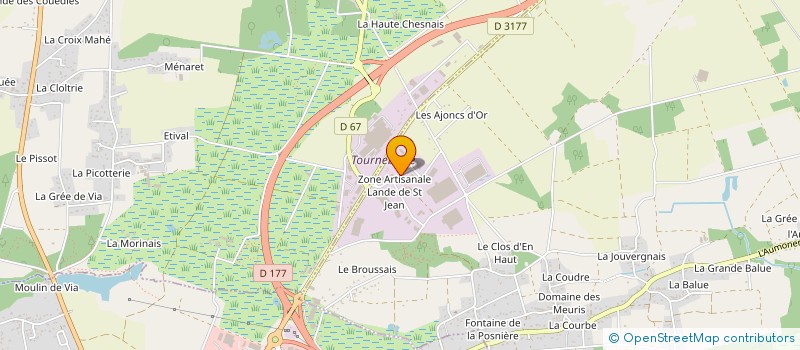 localisation de l'entreprise SYNCAP  SAINTE-MARIE