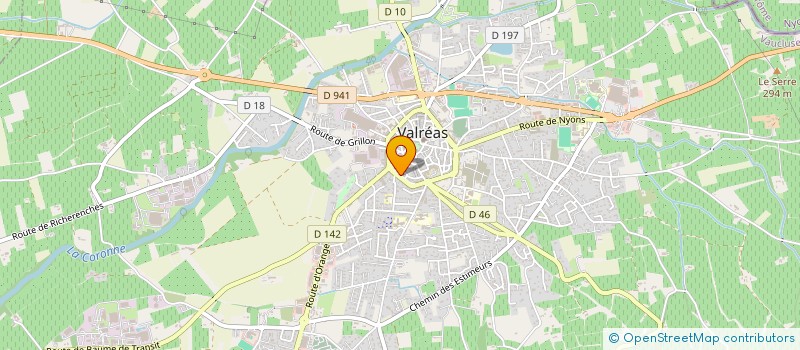 localisation de l'entreprise SYNCHIO à VALREAS