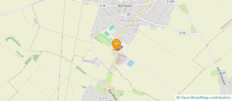 localisation de l'entreprise SYNCHRONICITE  ROSIERES-EN-SANTERRE