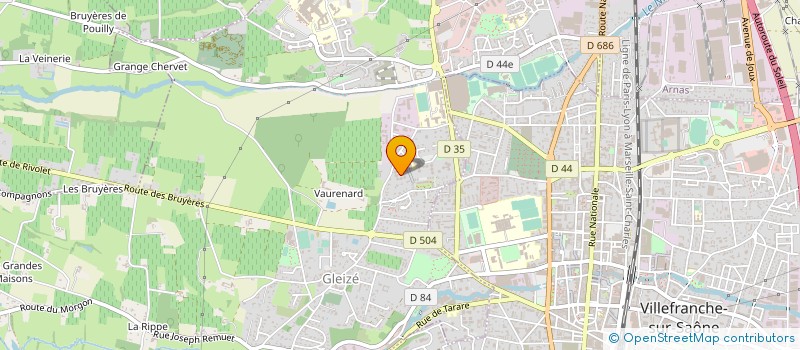 localisation de l'entreprise SYNCHRONY LOGISTIQUE à GLEIZE