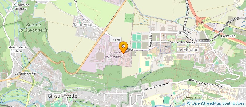 localisation de l'entreprise SYNCHROTRON SOLEIL à SAINT-AUBIN