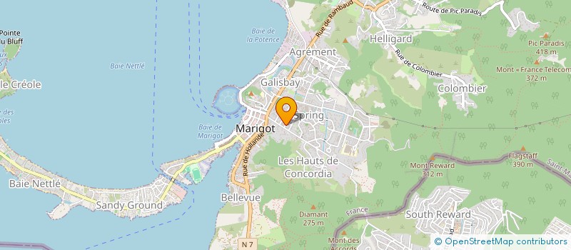 localisation de l'entreprise SYNCO à SAINT MARTIN