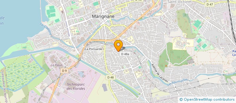 localisation de l'entreprise SYNCO à MARIGNANE
