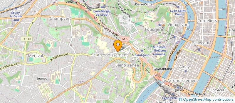 localisation de l'entreprise SYNCPULSE  LYON