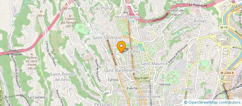 localisation de l'entreprise SYNCRETIQUE  NICE