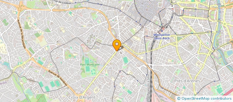 localisation de l'entreprise SYND 16 AV DE TOULOUSE à MONTPELLIER