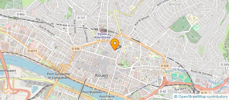 localisation de l'entreprise SYND 18 PL DE LA ROUGEMARE à ROUEN