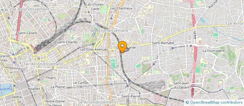 localisation de l'entreprise SYND 2 RUE AUGER à MARSEILLE