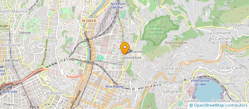 localisation de l'entreprise SYND  NICE