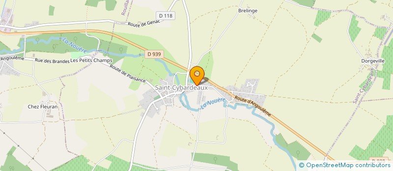 localisation de l'entreprise SYND A VOCATION SCOLAIRE ECHALLAT VAUX ROUILLAC à ECHALLAT