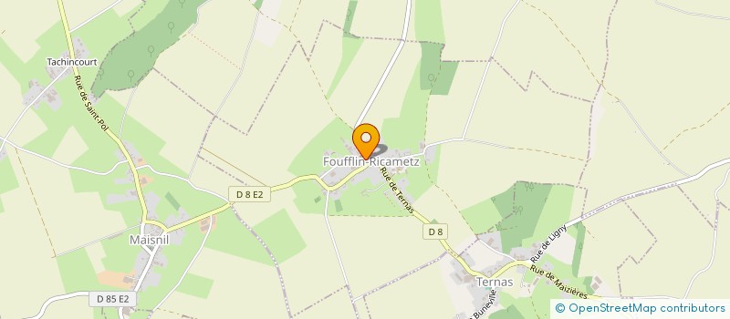 localisation de l'entreprise SYND ADDUC DISTR EAU POTABLE FOUFFLIN à FOUFFLIN-RICAMETZ