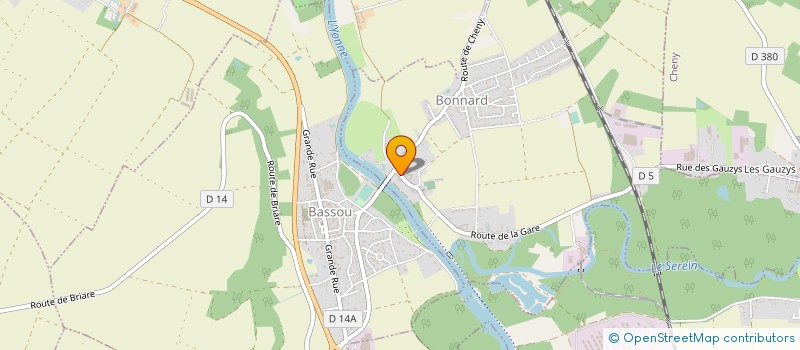 localisation de l'entreprise SYND ADDUC EAU POTABLE BASSOU ET BONNARD à BONNARD