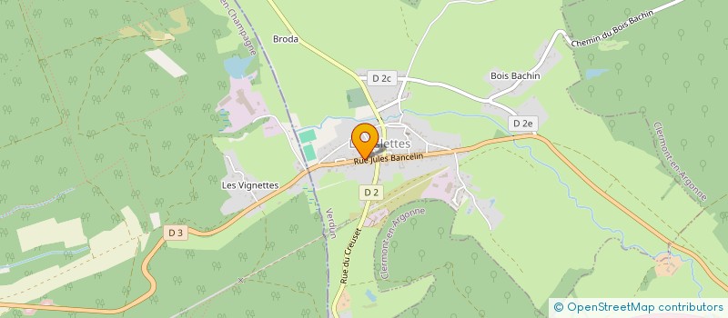 localisation de l'entreprise SYND ADDUCTION EAU POTABLE DE LA BIESME à LES ISLETTES