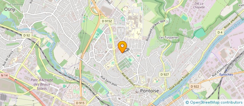 localisation de l'entreprise SYND AGENT GENER ASSUR VAL D'OISE à PONTOISE