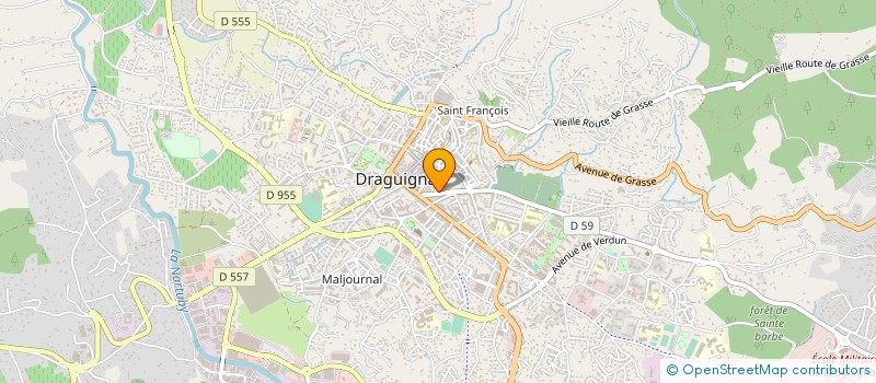 localisation de l'entreprise SYND APICULTEURS PROFESSIONNELS DU VAR  DRAGUIGNAN