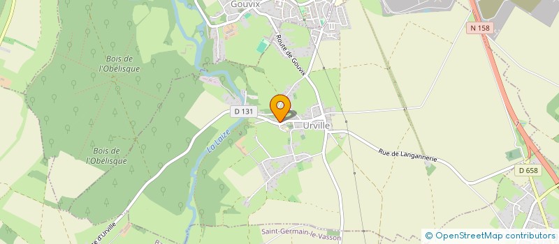 localisation de l'entreprise SYND ASSAINISS GOUVIX URVILLE GAUVICOURT à URVILLE