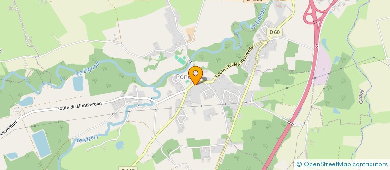 localisation de l'entreprise SYND ASSINISSEMENT AGRICOLE DE LA VESNE à POUILLY-LES-FEURS