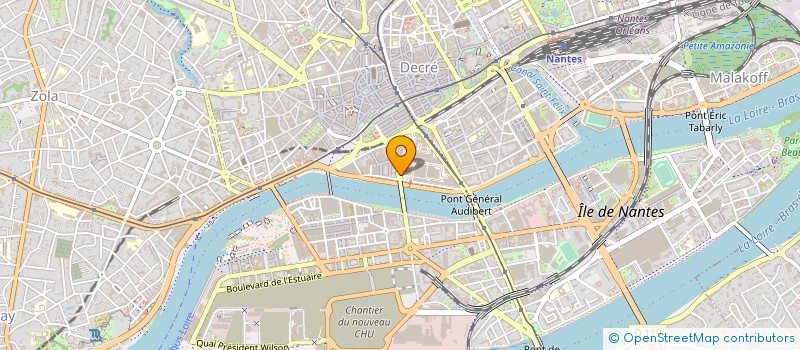 localisation de l'entreprise SYND AUTONOME RESIDENTS REG OUEST à NANTES