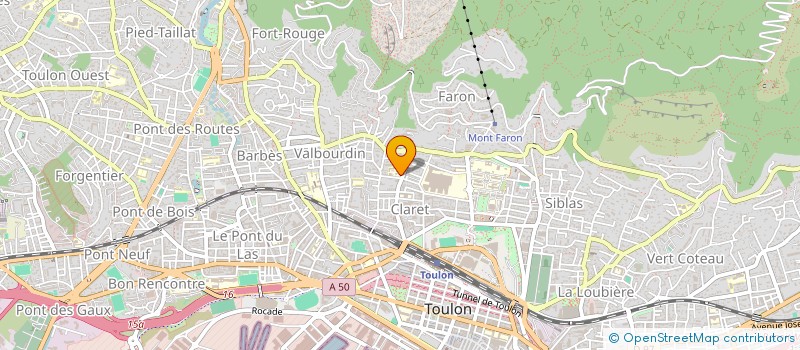 localisation de l'entreprise SYND BD TRUCY 150 A ET B  TOULON