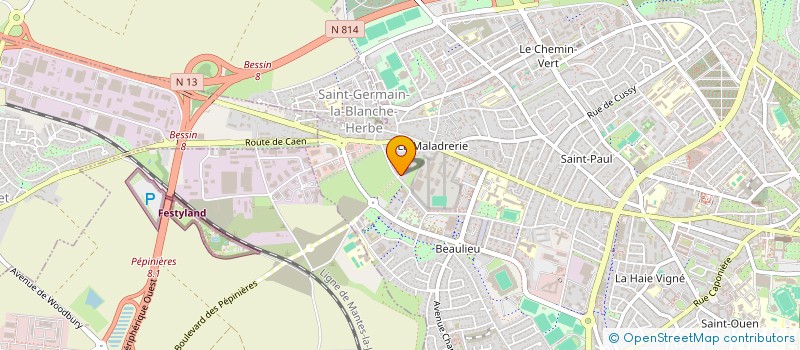 localisation de l'entreprise SYND BOUC GROS à CAEN